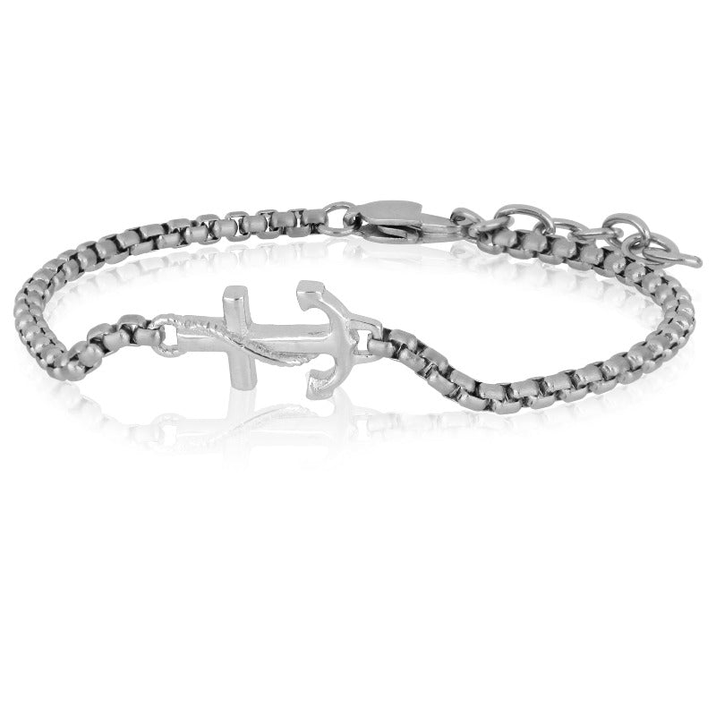 Bracciale Catena Figaro White G.O. | Gioielleria Ortelli Bracciale Catena Figaro White G.O. | Gioielleria Ortelli